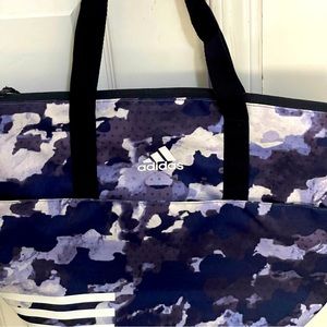 BNWOT ADIDAS Travel Bag! Beautiful watercolour design! -18x14x8